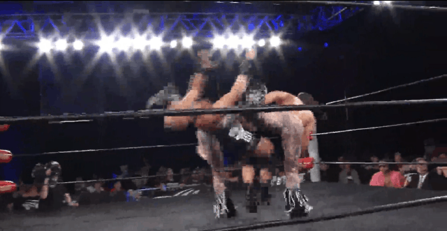 Young Bucks Superkick Daniels