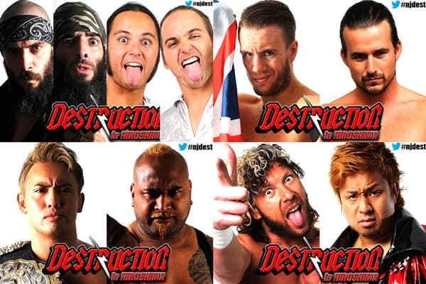 W2Mnet NJPW Destruction in Hiroshima 2016 Preview