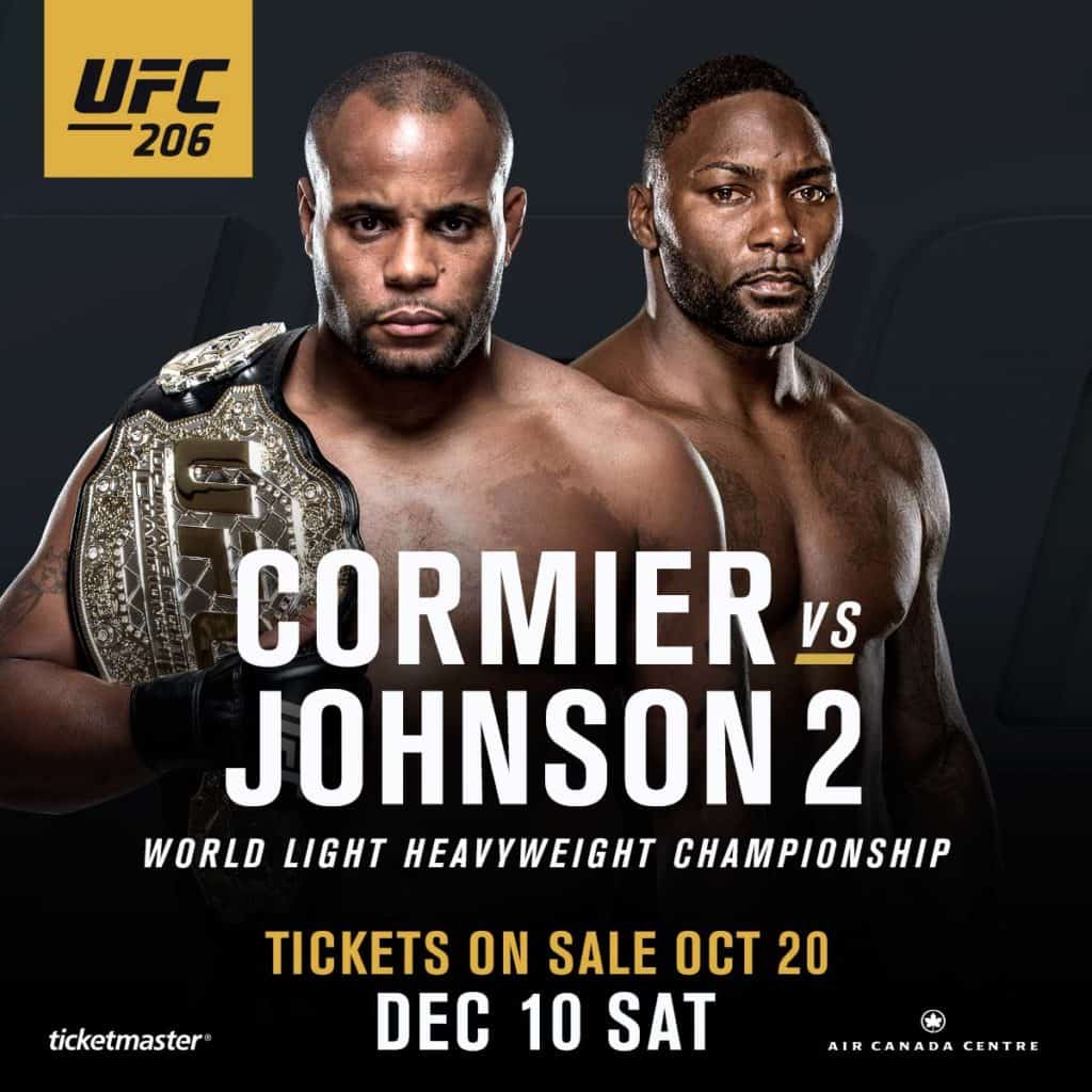 UFC 206 Preview