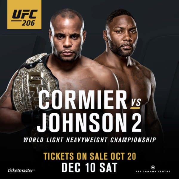 UFC 206 Preview