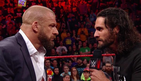 Seth Rollins Confronts Triple H