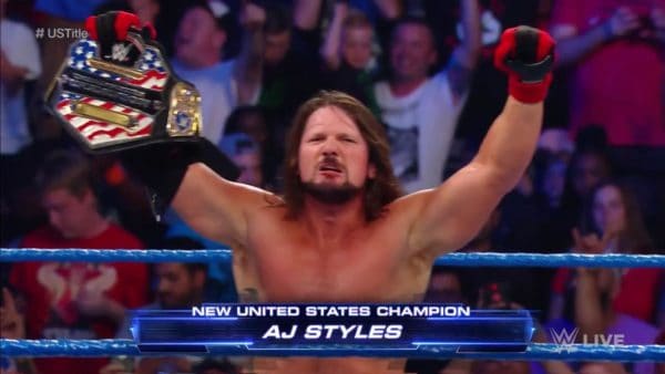 AJ Styles Champion