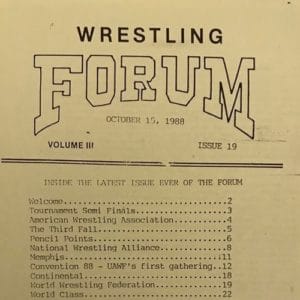 Wrestling Forum