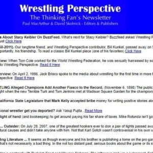 Wrestling Perspective