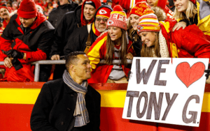 Tony Gonzalez, the Kansas City Chiefs offensive selection on the Greatest of All Teams.