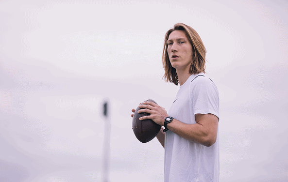 Trevor Lawrence Works Out Ahead of the 2021 NFL Draft