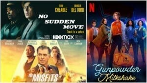 Gunpowder Milkshake No Sudden Move The Misfits 2021