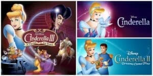 Animated Cinderella Trilogy Disney