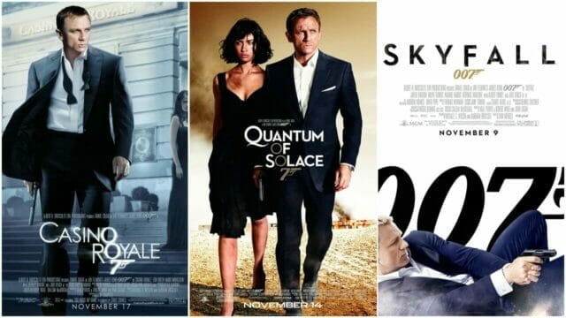 The Daniel Craig James Bond Movies 2006-2012