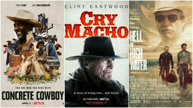 Cry Macho/Concrete Cowboy/Hell or High Water Review