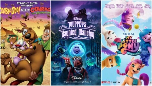 Muppets Haunted Mansion/Straight Outta Nowhere/My Little Pony A New Generation