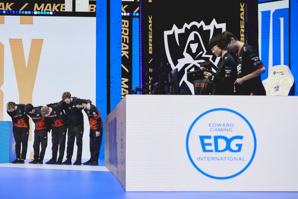 EDG Had a Tough Group Finale Day, But They Survived