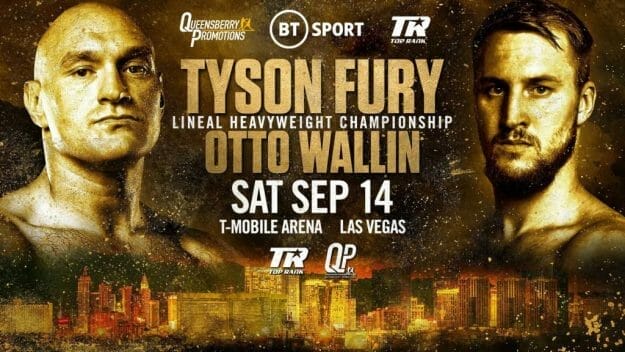 Tyson Fury vs Wallin Alternative Commentary