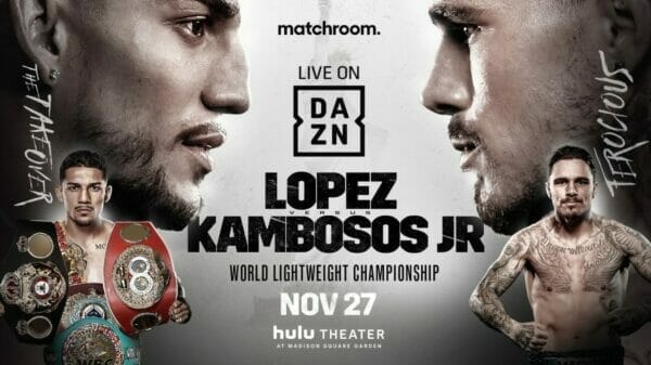 Teofimo Lopez vs George Kambosos Alternative Commentary