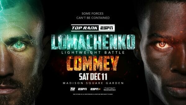 Vasiliy Lomachenko vs Richard Commey Alternative Commentary