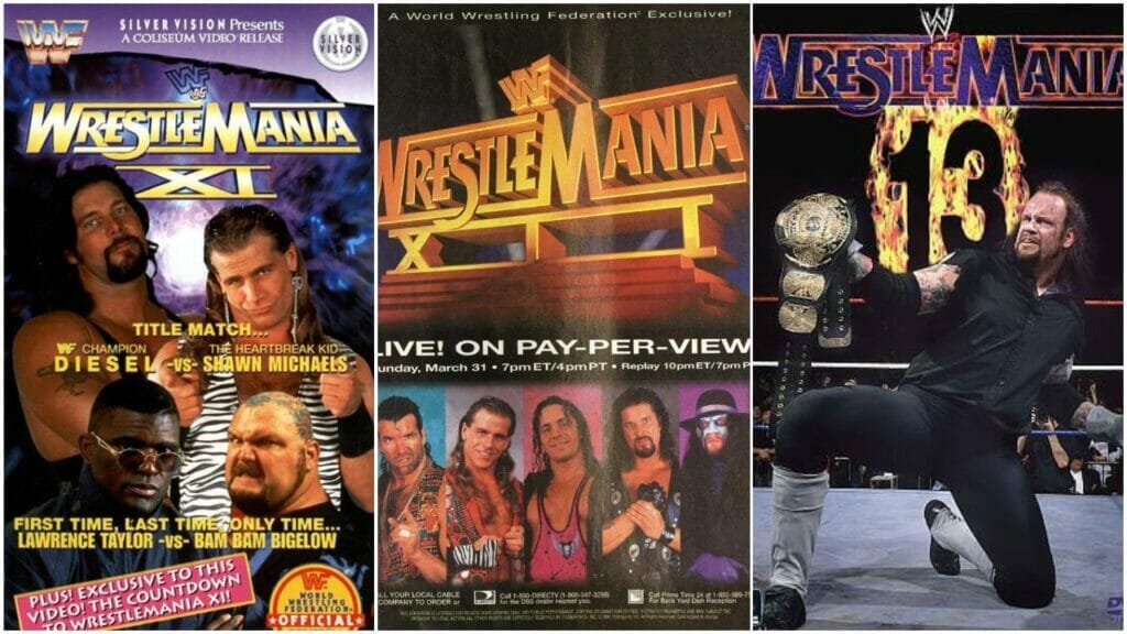 The Mania of Wrestlemania 11 12 and 13