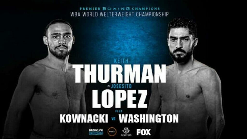 Keith Thurman Vs Josesito Lopez Alternative Commentary