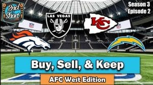 AFC West Buy Sell & Trade Dynasty Assets