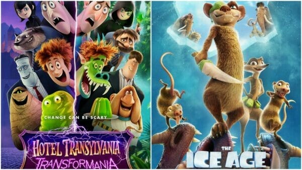 Hotel Transylvania Transformania/The Ice Age Adventures of Buck Wild