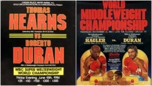 The Four Kings of Boxing Hagler vs Duran & Hearns vs Duran