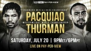 Manny Pacquiao vs Keith Thurman Alternative Commentary