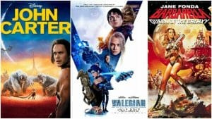 Valerian and the City of a Thousand Planets/John Carter/Barbarella