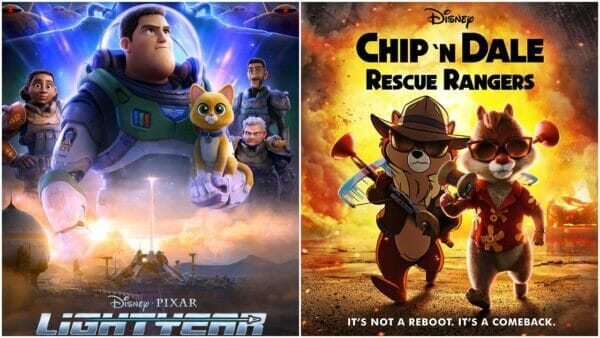 Lightyear/Chip N Dale Rescue Rangers 2022 Review
