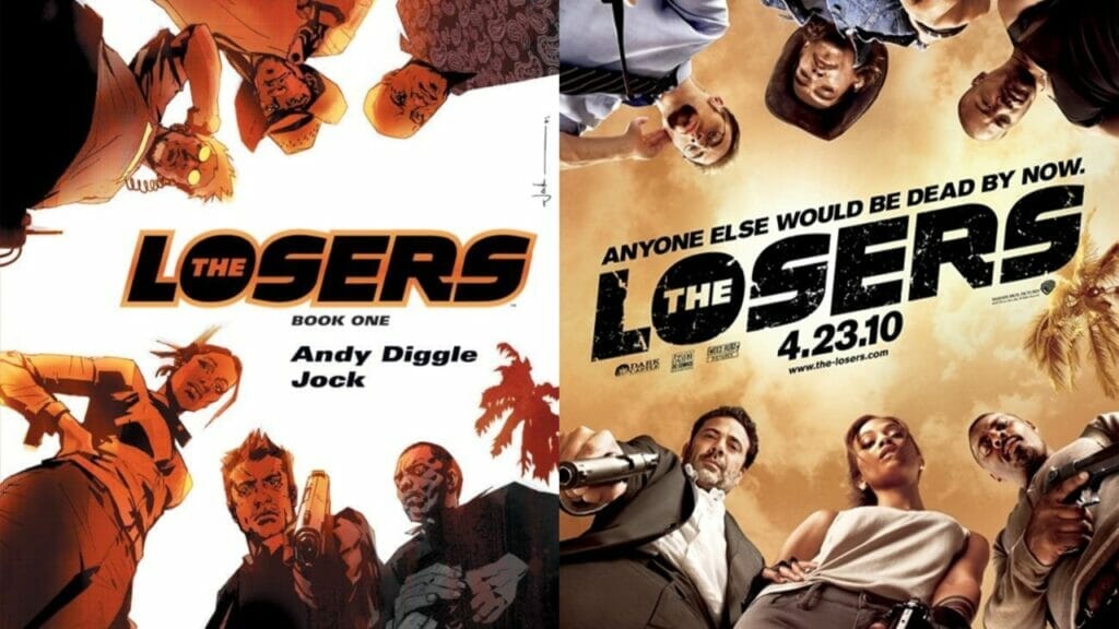 Comic Stripped The Losers Comparison and Review