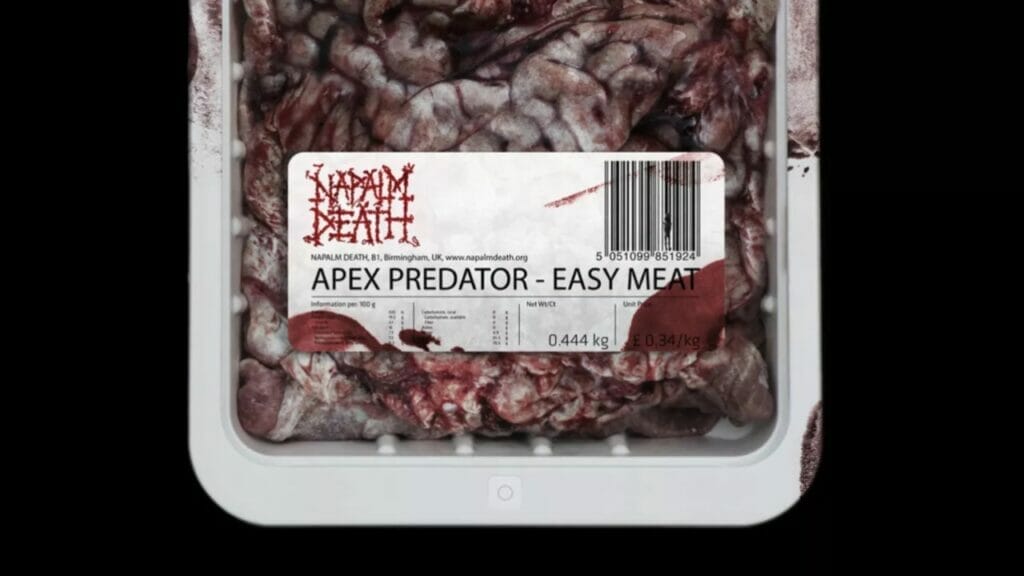 Napalm Death Apex Predator Easy Meat Album Review