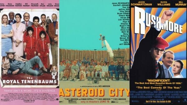 Asteroid City/Rushmore/The Royal Tenenbaums Review