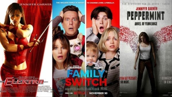 Family Switch/Elektra/Peppermint Movie Review